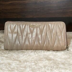 Miu Miu Continental Wallet
